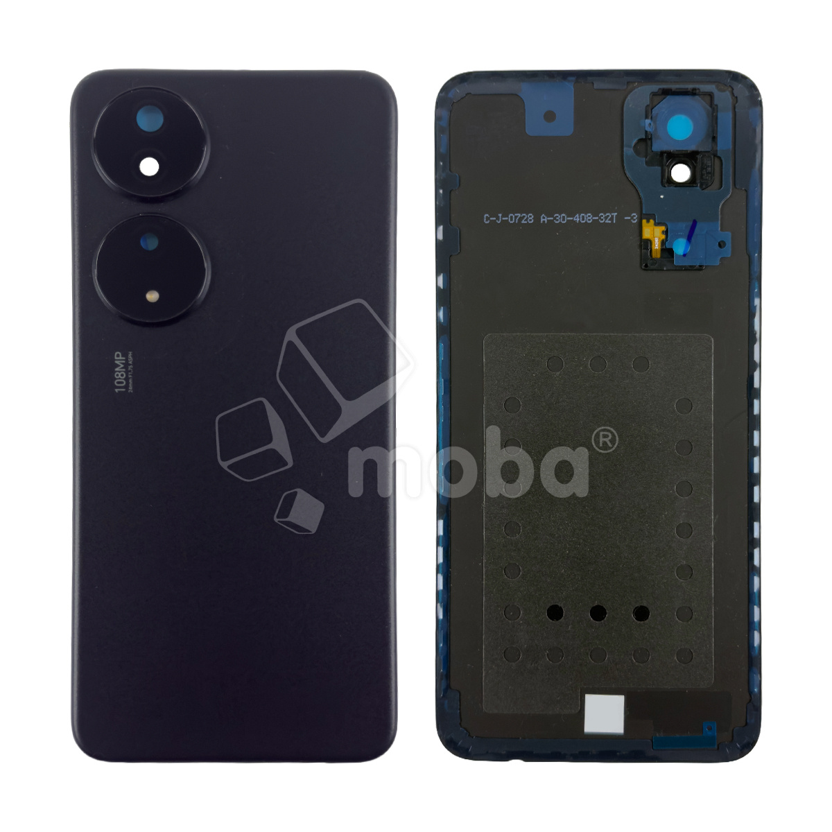 Задняя крышка для Huawei Honor X7b 4G (CLK-LX1) Черный - Премиум