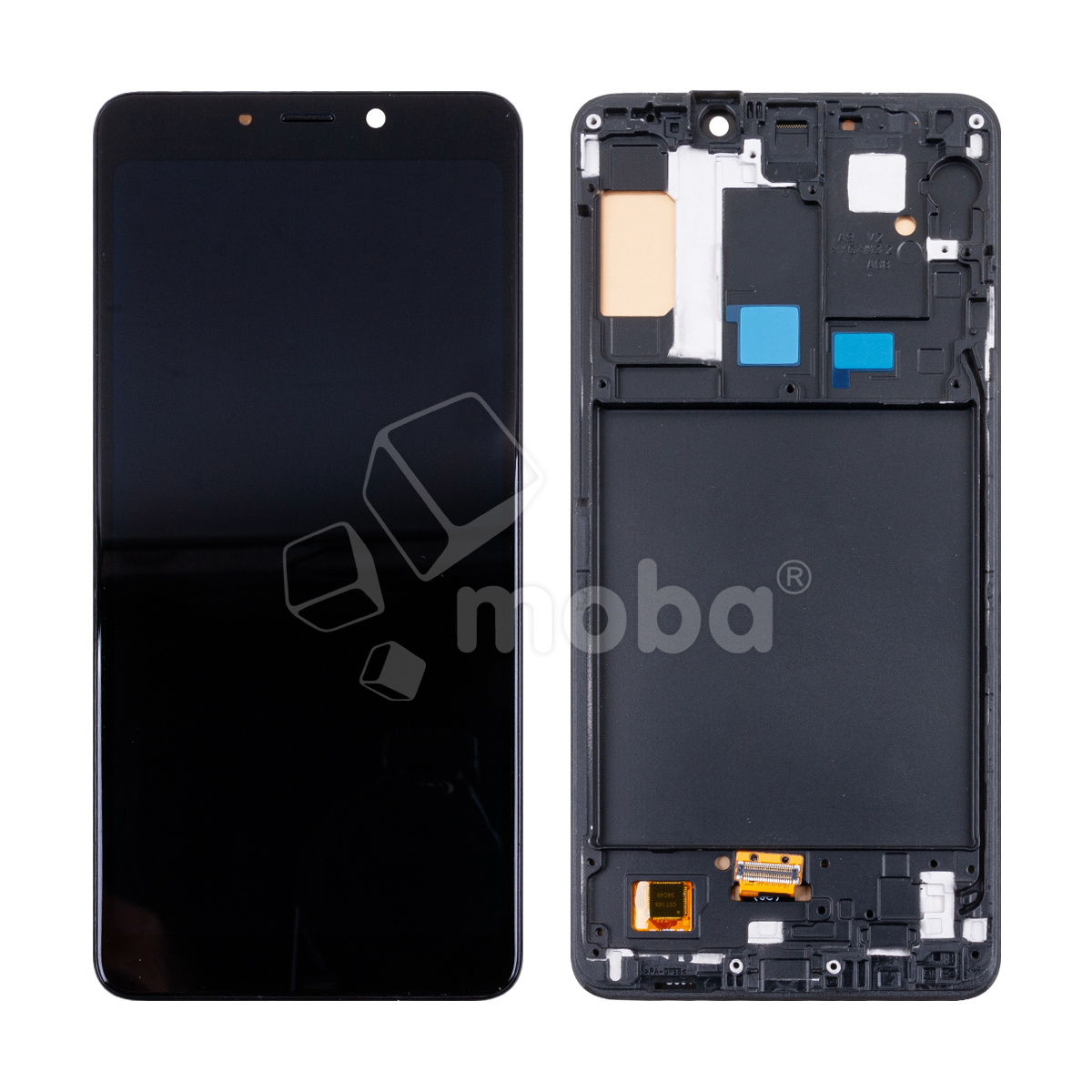 Дисплей для Samsung Galaxy A9 2018 (A920F) модуль с рамкой Черный - (OLED) (Full HD, 450 Кд/м²)
