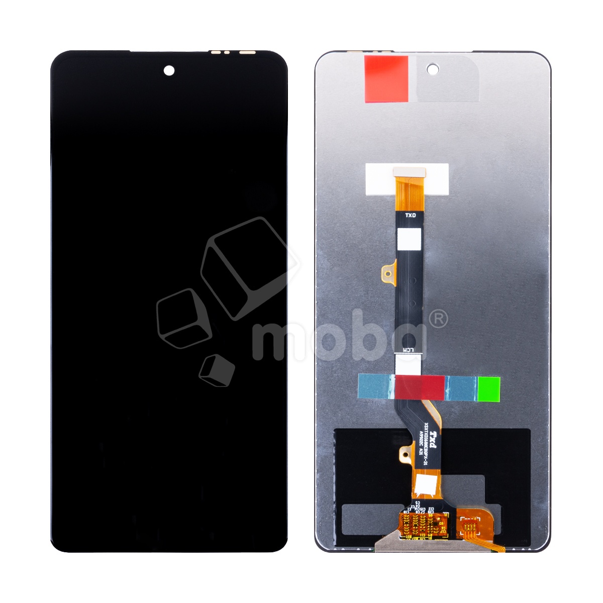 Дисплей для Tecno Spark 20 Pro (KJ6) в сборе с тачскрином Черный - OR (Full HD, 300 Кд/м², 120 Гц)