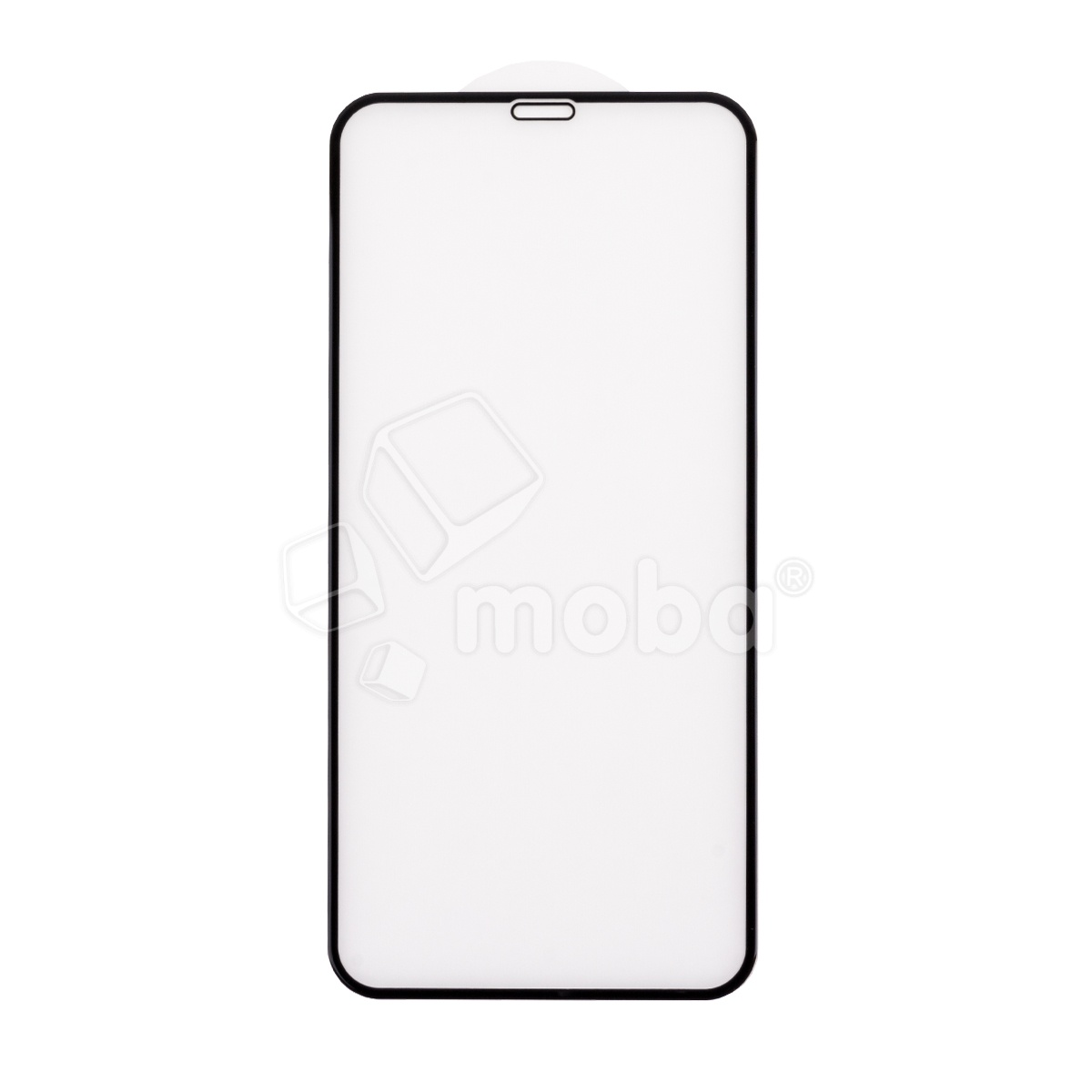 Защитное стекло "Матовое" для iPhone Xr/11 Черный (Закалённое, полное покрытие)
