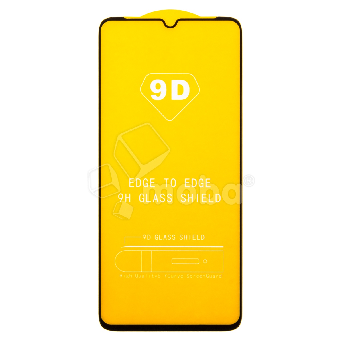Защитное стекло "Полное покрытие" для Huawei Nova Y70/Y70 Plus/Y71/Y72/Y72S/Y63/Honor X7 Черный