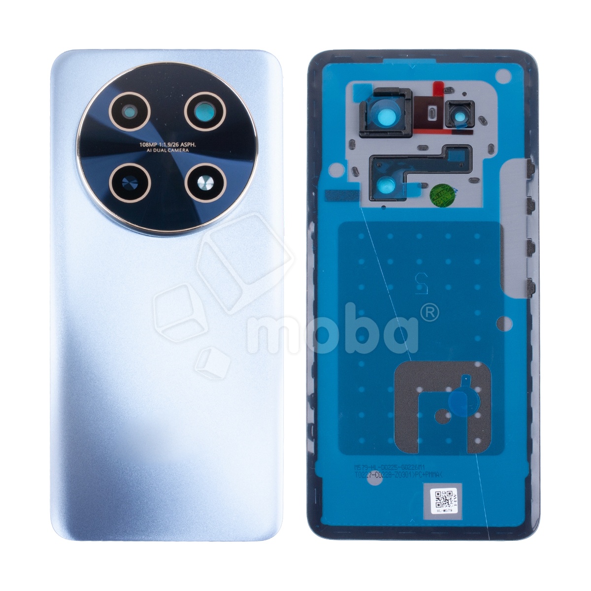 Задняя крышка для Huawei Nova 13i (CTR-L91) Голубой - Премиум