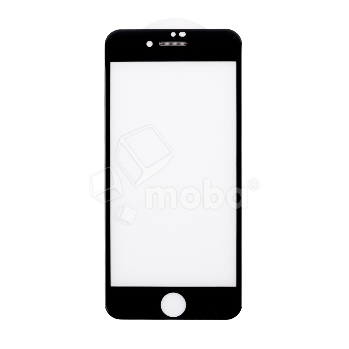 Защитное стекло с сеткой динамика для iPhone 7/8/SE (2020)/SE (2022) Черный