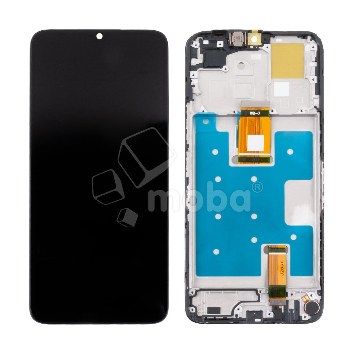 Дисплей для Huawei Honor X5 Plus (WOD-LX1) модуль с рамкой Черный - OR (HD+, 300 Кд/м², 90 Гц)