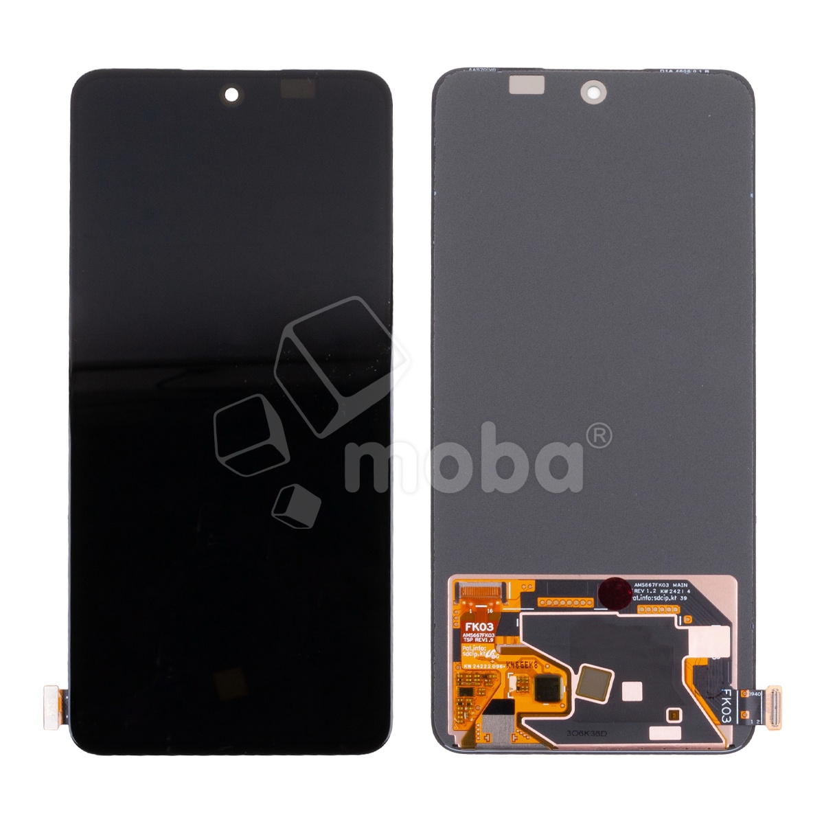 Дисплей для OPPO Reno 13 F 4G (CPH2701) в сборе с тачскрином Черный - OR