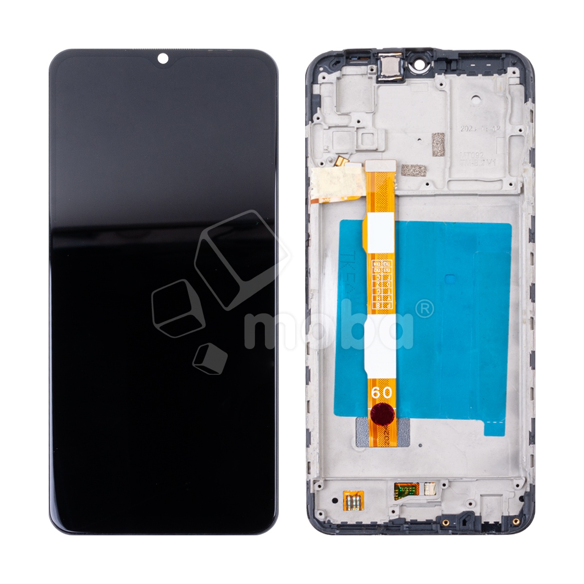 Дисплей для Vivo Y31 2021 (V2036) модуль с рамкой Черный - OR (Full HD, 300 Кд/м², 60 Гц)