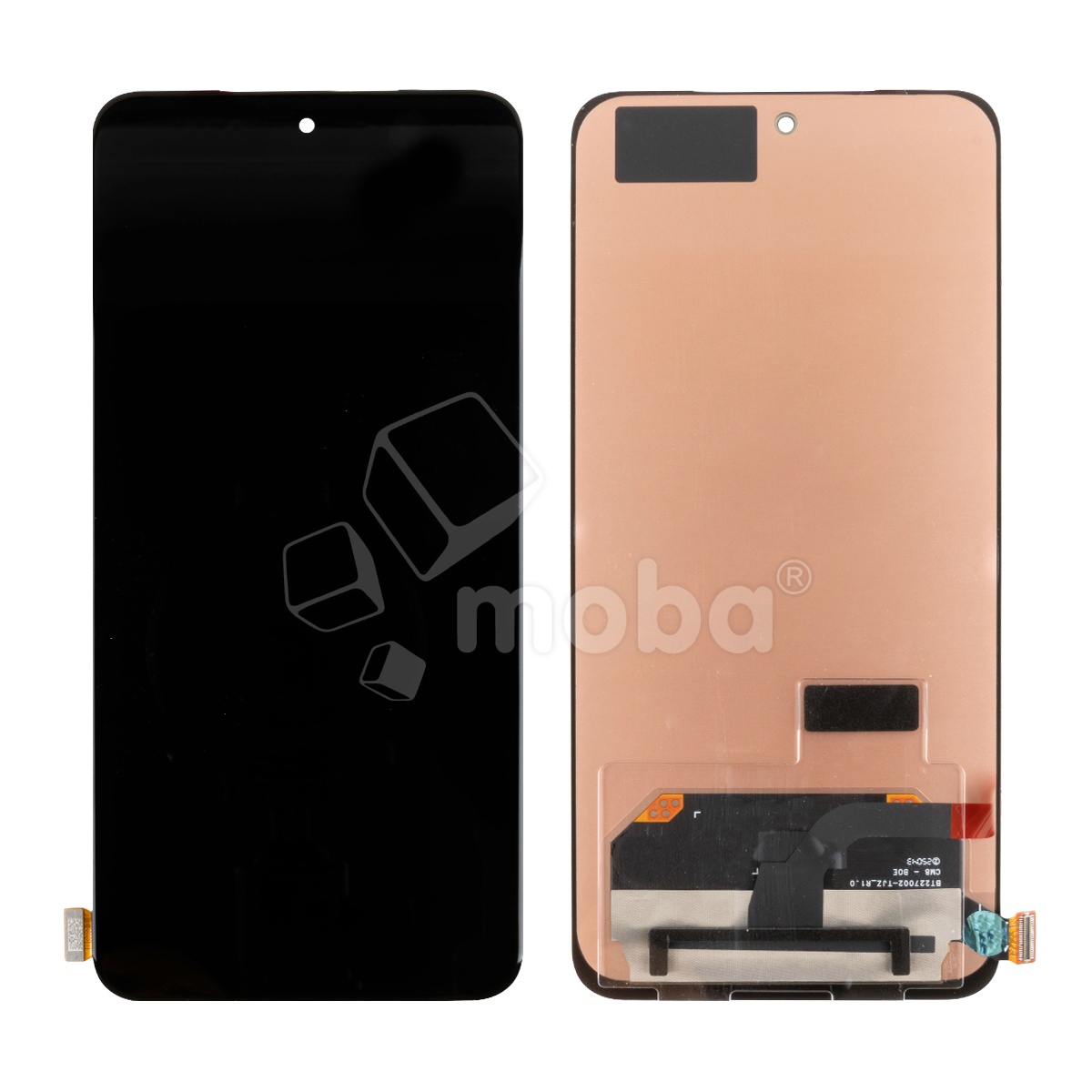 Дисплей для Tecno Camon 40 Premier 5G (CM8) в сборе с тачскрином Черный - (OLED) (Full HD, 450 Кд/м²)