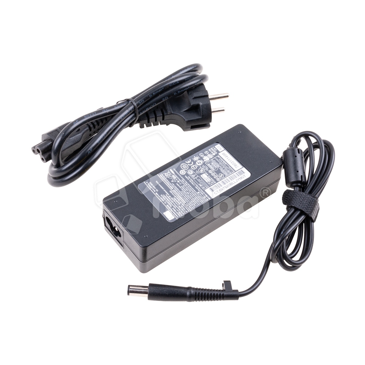Блок питания (сетевой адаптер) для ноутбука HP 19V, 4,74A, 90W (7,4×5,0 с иглой)