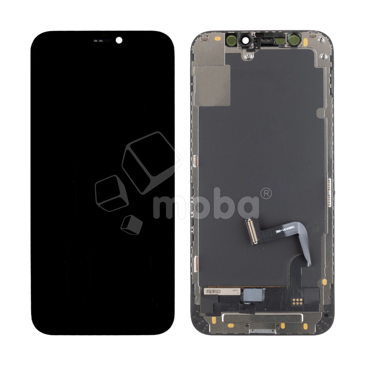 Дисплей для iPhone 12 mini (A2399) в сборе с тачскрином Черный - JCID (Hard OLED, Full HD) (с верификацией = с привязкой без ошибки)