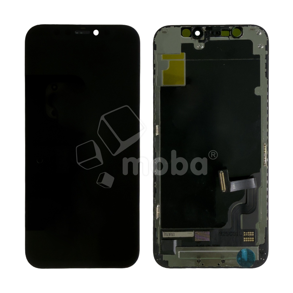 Дисплей для iPhone 12 mini (A2399) в сборе с тачскрином Черный - (In-Cell, HD COG, 350 Кд/м²) (площадка под IC) Стандарт