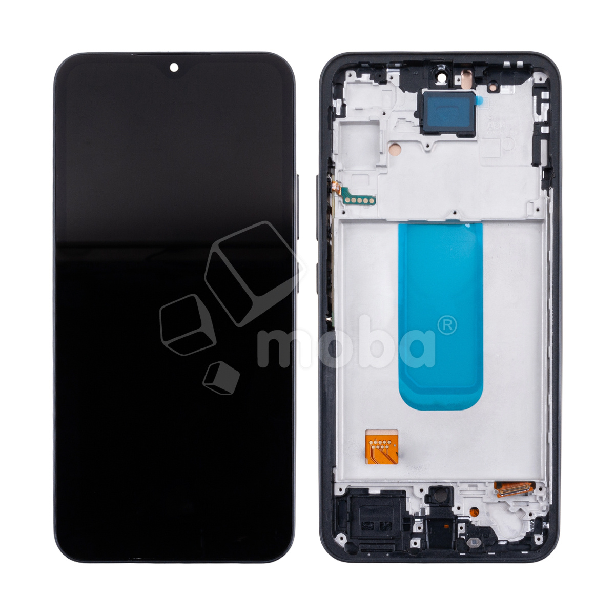 Дисплей для Samsung Galaxy A34 5G (A346B) модуль с рамкой Черный - (In-Cell)