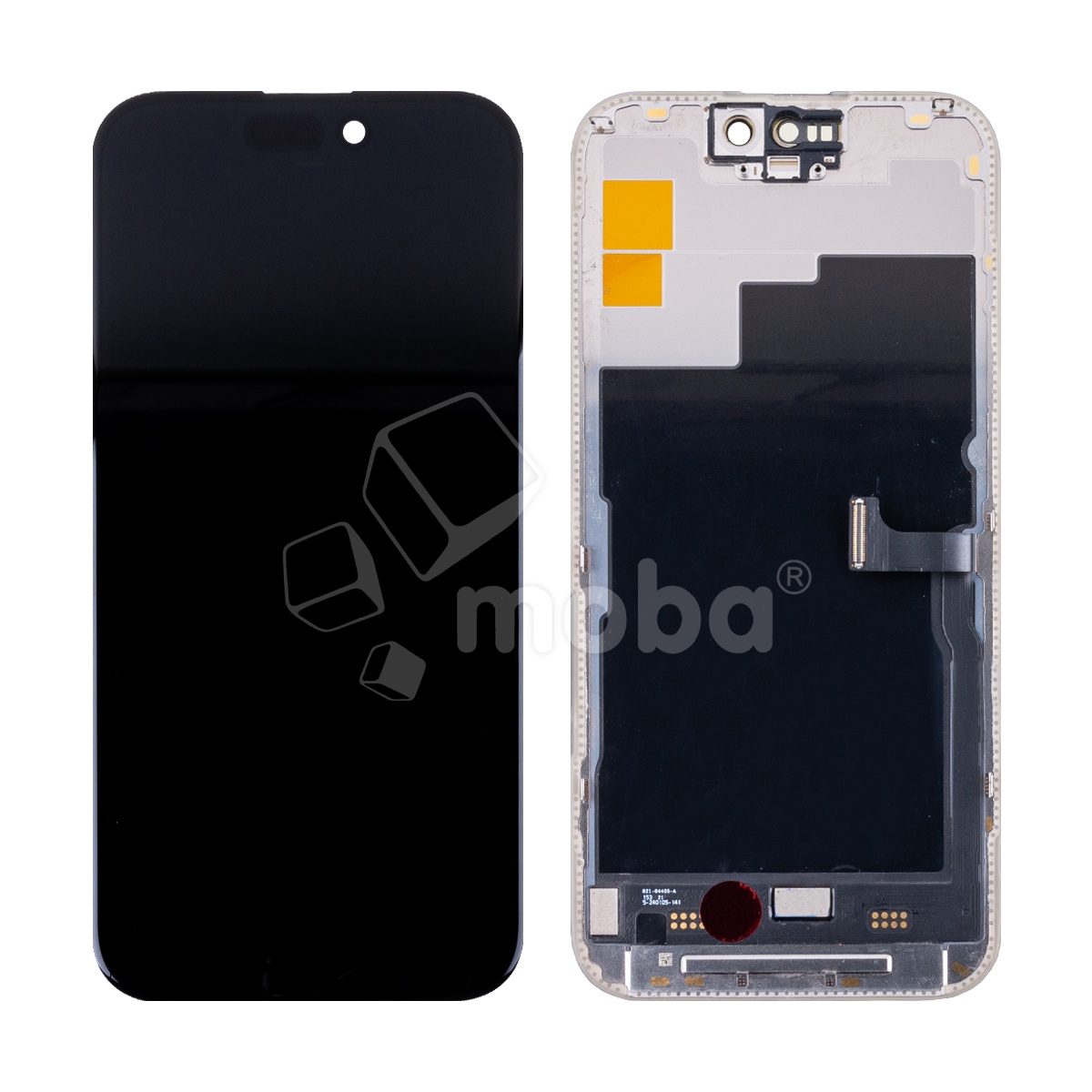 Дисплей для iPhone 15 Pro (A3102) в сборе с тачскрином Черный - OR (Снятый, заменено ТОЛЬКО стекло)