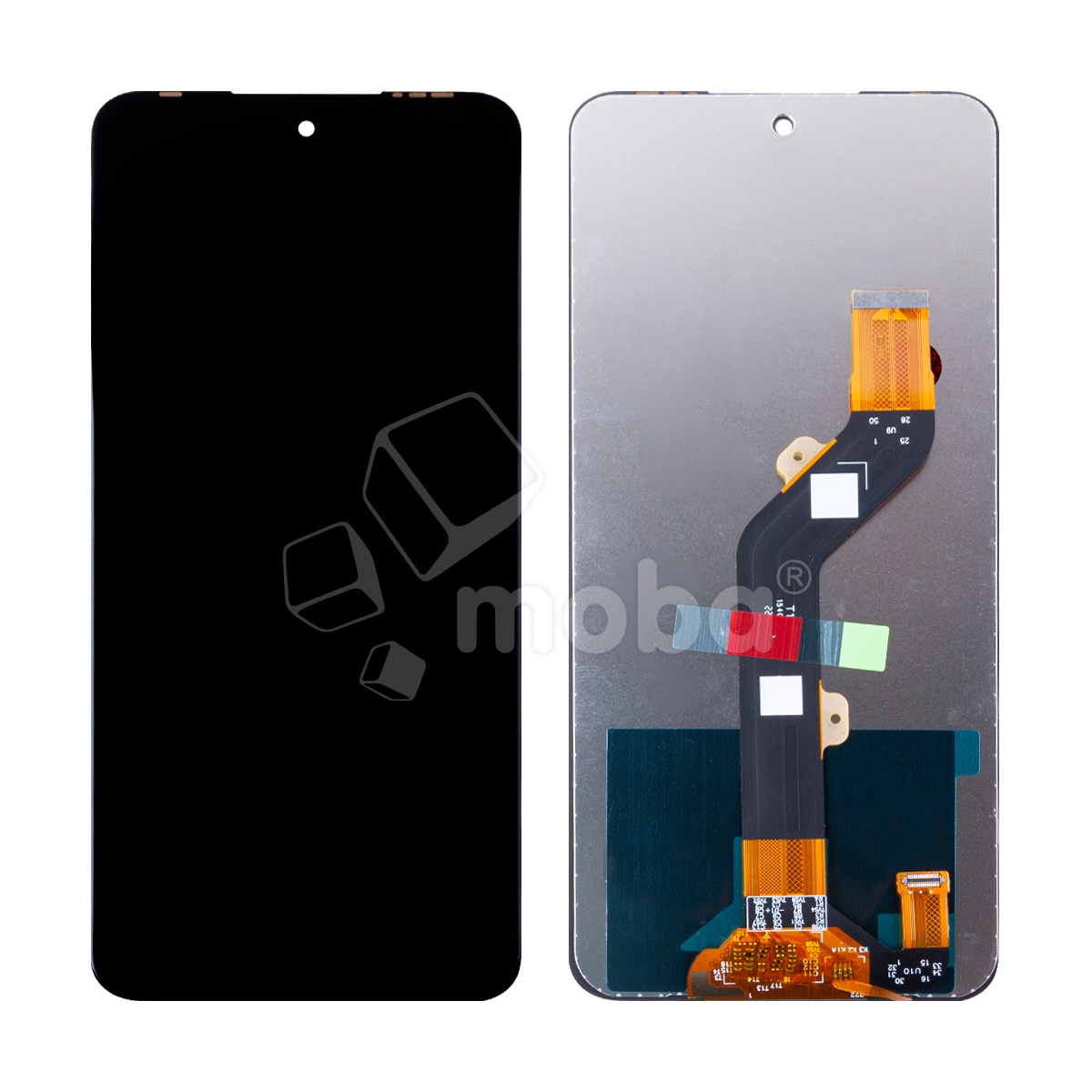 Дисплей для Tecno Pova 4 (LG7n) в сборе с тачскрином Черный - OR (HD+, 300 Кд/м², 90 Гц)