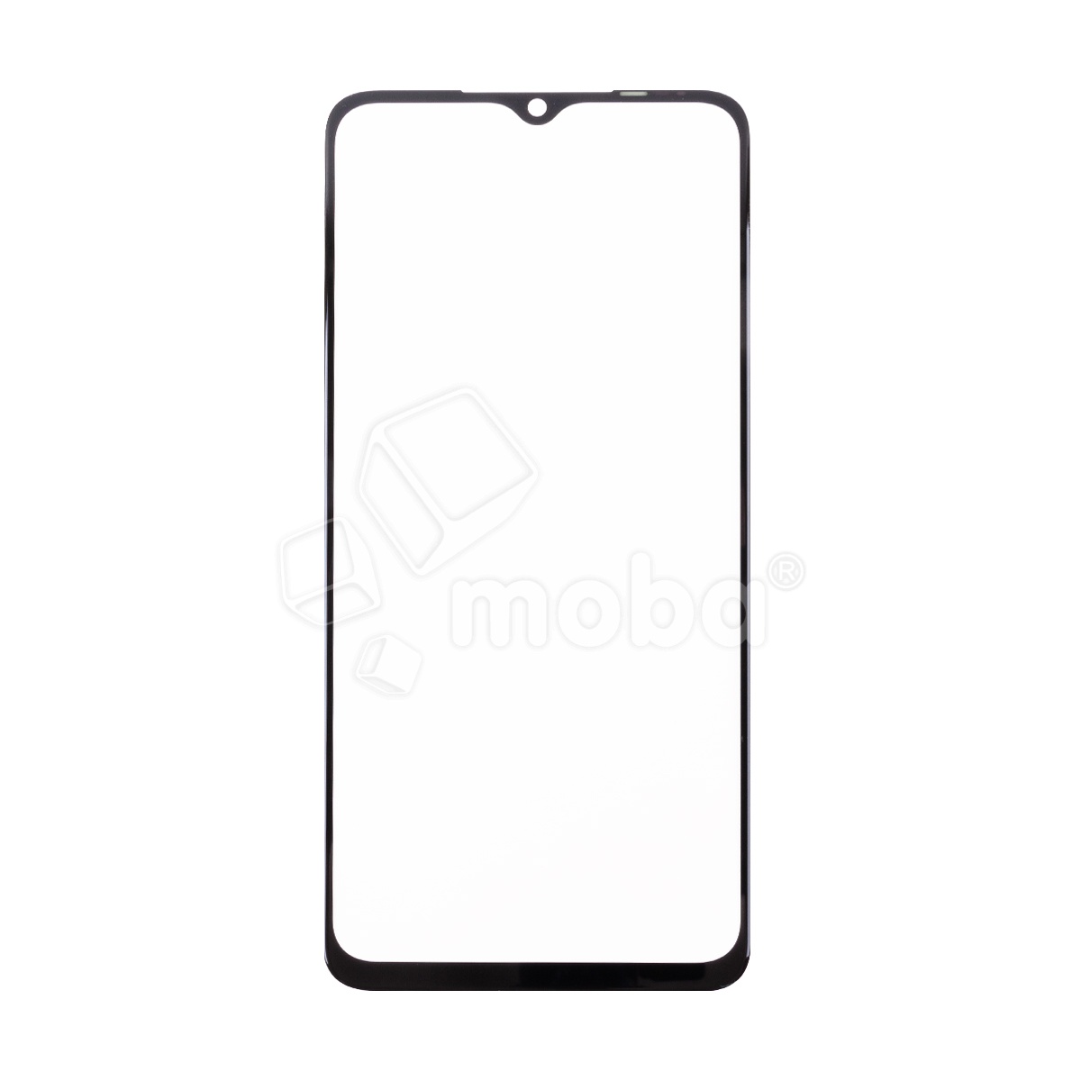 Стекло для переклейки Infinix Hot 30i/Itel S23 (X669D/S665L) с OCA пленкой Черный - OR (Mitsubishi)
