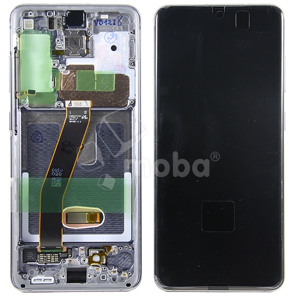 Дисплей для Samsung Galaxy S20 (G980F) модуль с рамкой Серый - OR (SP)