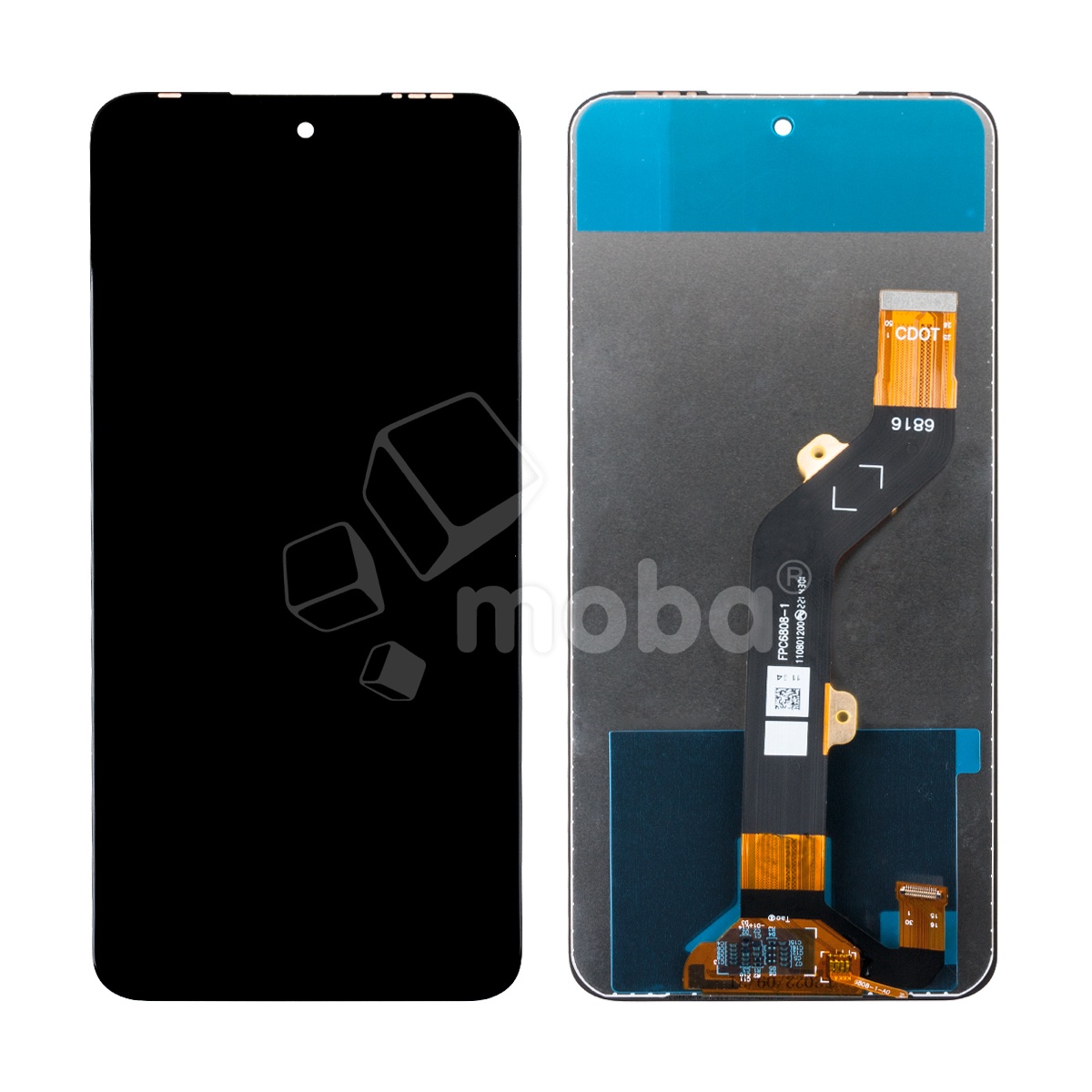 Дисплей для Tecno Pova Neo 2 (LG6n) в сборе с тачскрином Черный - Оптима
