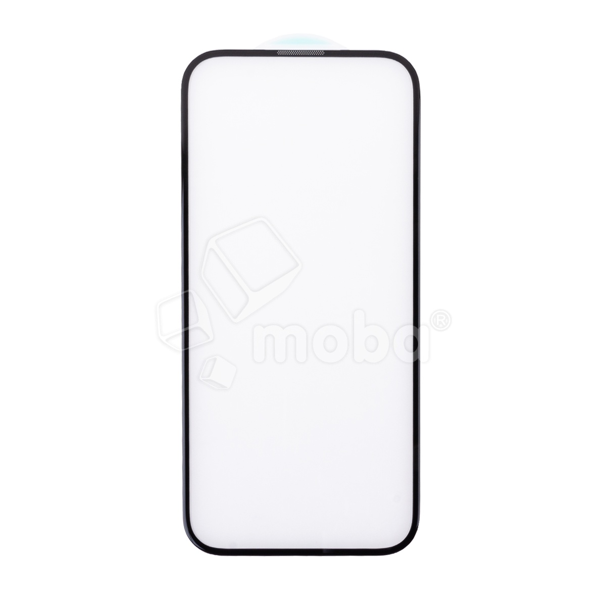 Защитное стекло "Оптима" для iPhone 15 Plus Черный (Закалённое, полное покрытие)