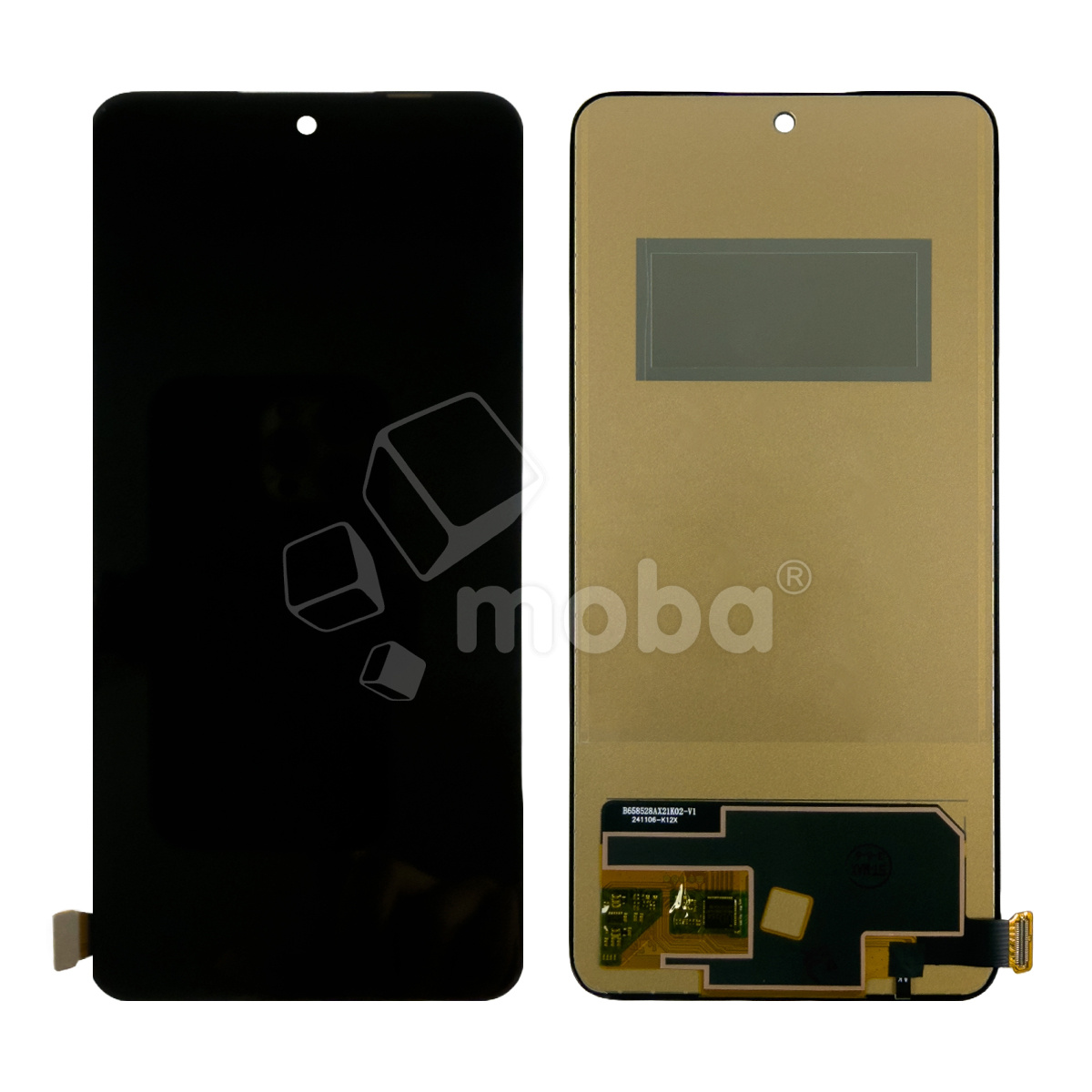 Дисплей для OPPO Reno 12 F 4G/Realme 12 4G (CPH2687/RMX3871) в сборе с тачскрином Черный - (In-Cell)