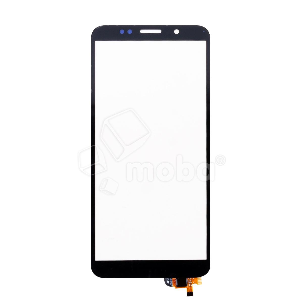 Стекло для переклейки Huawei Y5 2018/Y5 Prime 2018/Y5 Lite 2018/Honor 7A (DUA-L22/DRA-L21/DRA-LX2/DRA-LX5) с OCA пленкой + тачскрин Черный - OR (Mitsubishi)
