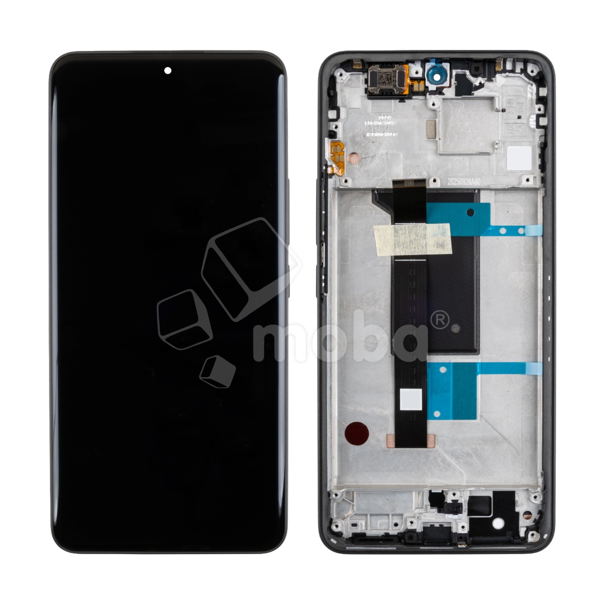 Дисплей для Xiaomi Redmi Note 15 Pro 4G (25100RA69G) модуль с рамкой Черный - OR (SP)