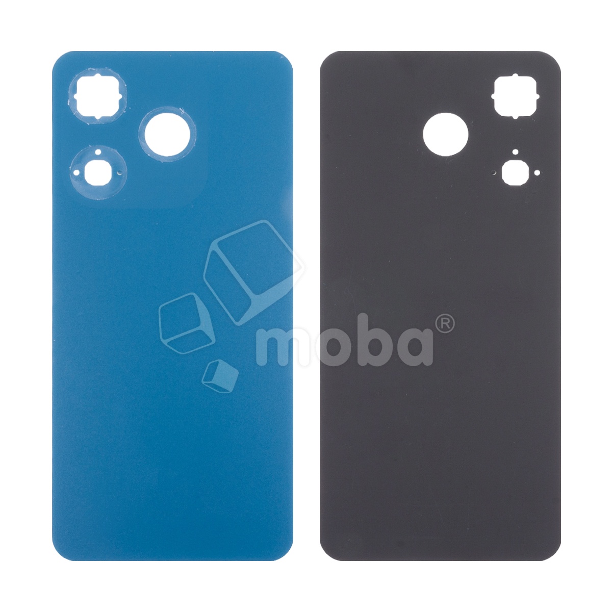 Задняя крышка для Tecno Spark 10 4G (KI5q) Синий