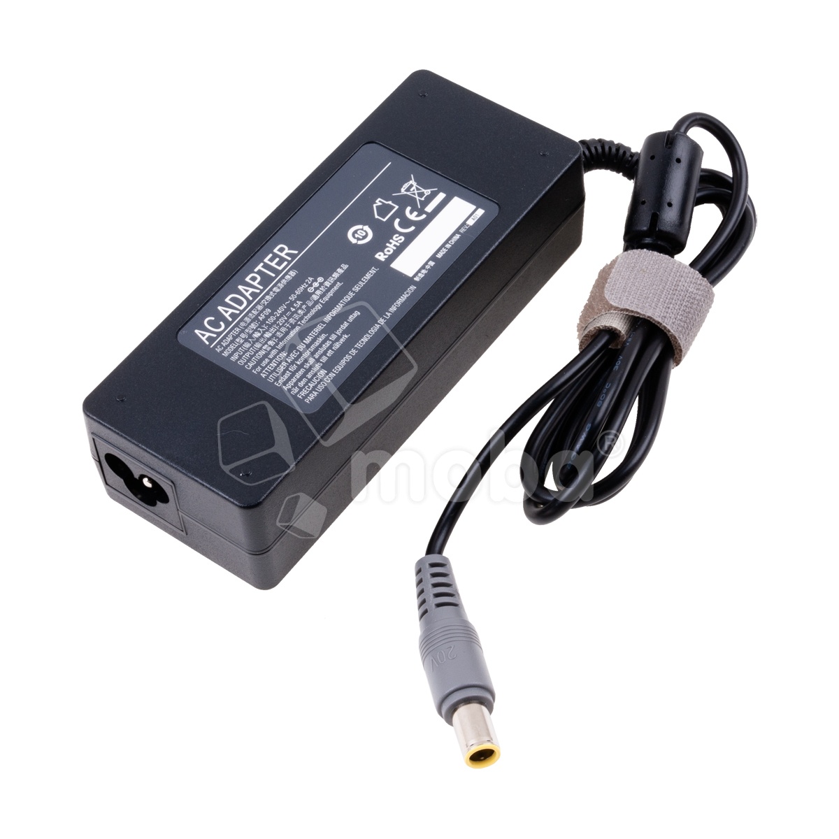 Блок питания (сетевой адаптер) для ноутбука Lenovo 20V, 4,5A, 90W (7,9×5,5 с иглой) - Стандарт (без сетевого кабеля)