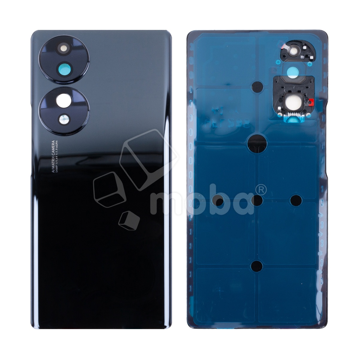Задняя крышка для Huawei Honor 70 (FNE-NX9) Черный - Премиум
