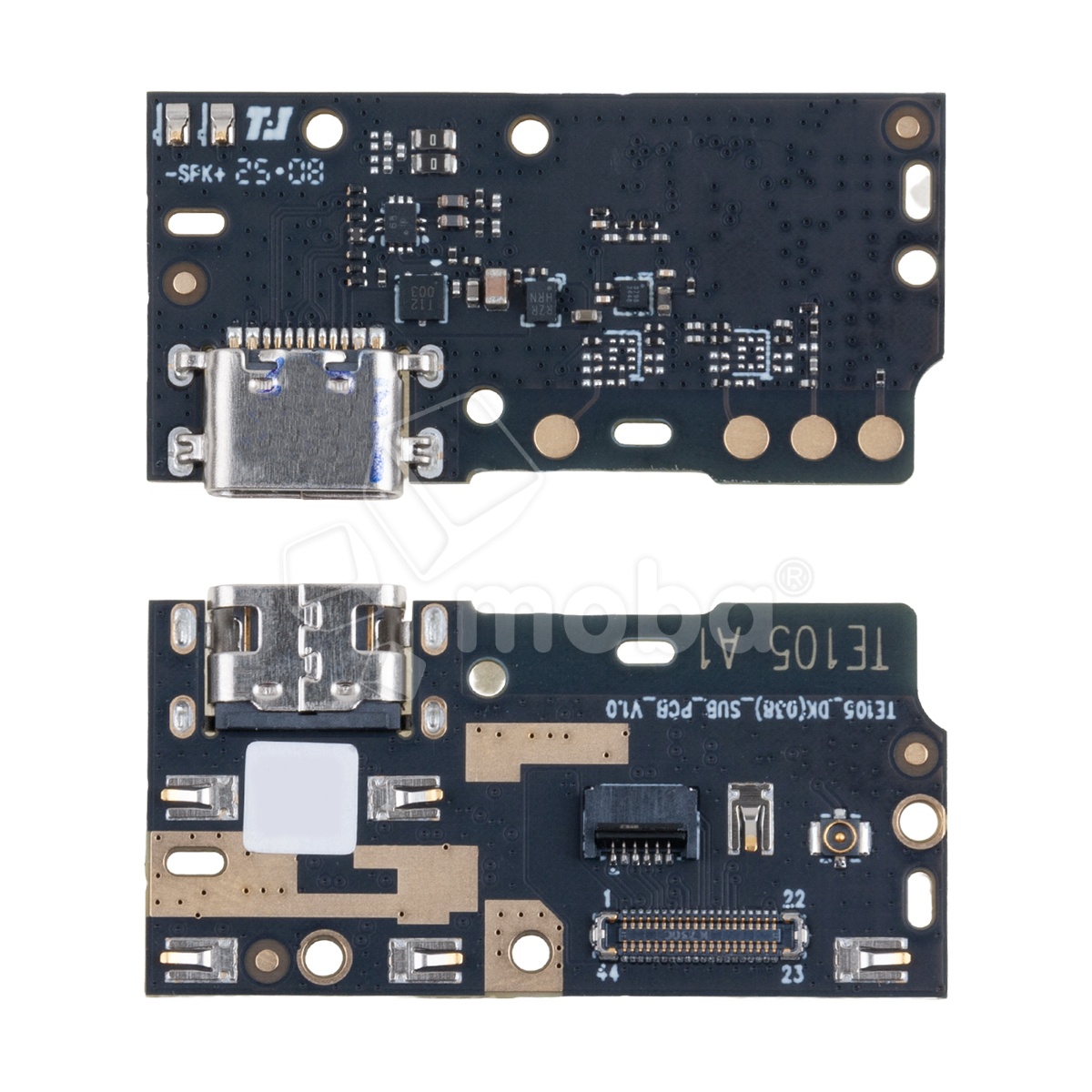 Шлейф для Blackview BV5200/BV5200 Pro плата на системный разъем/микрофон - Премиум