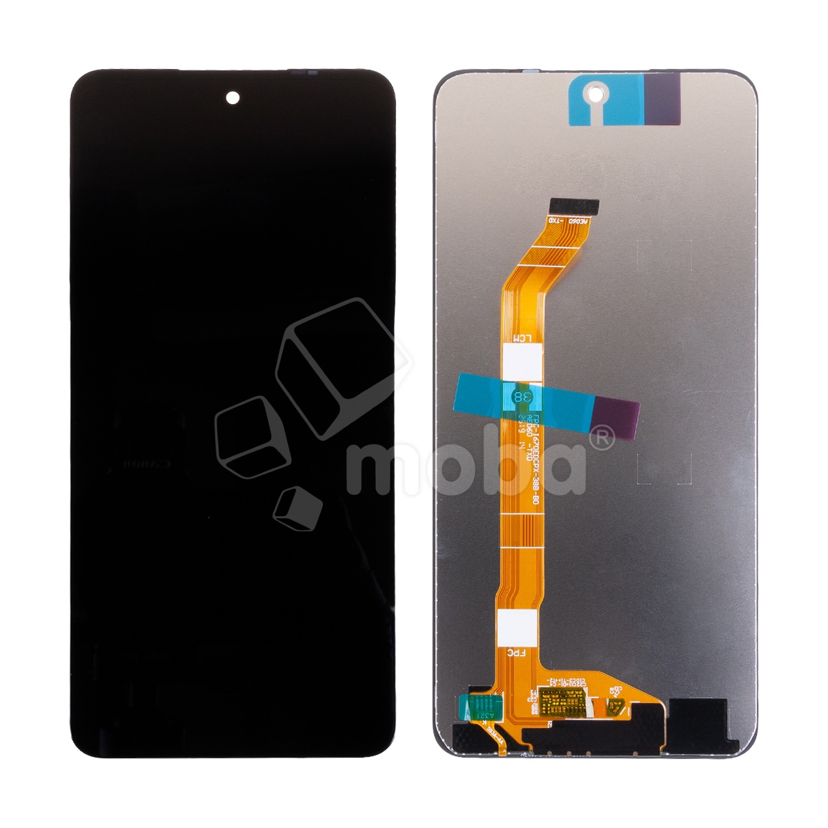 Дисплей для Realme C71/P3 Lite 4G (RMX5303/RMX5300) в сборе с тачскрином Черный - OR100 (HD+, 400 Кд/м², 120 Гц)