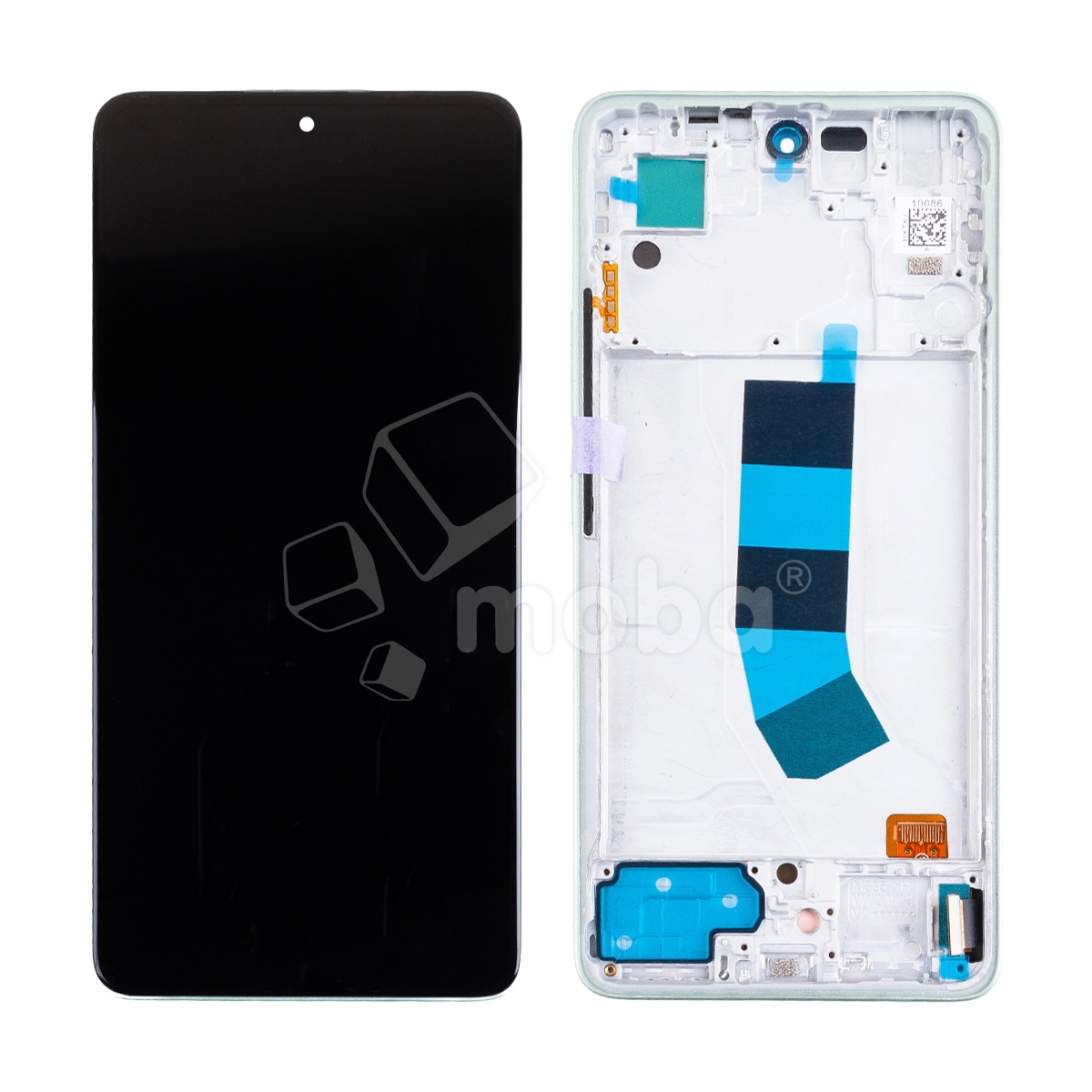 Дисплей для Xiaomi Redmi Note 13 4G (23129RAA4G/23124RA7EO/23129RA5FL) модуль с рамкой Зеленый - (OLED) (Full HD, 450 Кд/м²)
