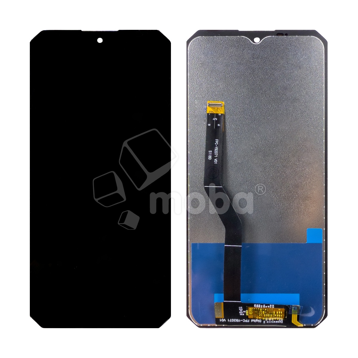 Дисплей для Oukitel G1 в сборе с тачскрином Черный - Оптима