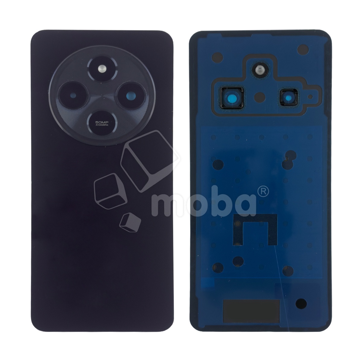 Задняя крышка для Xiaomi Redmi 14C (2411DRN47C/2409BRN2CY/2409BRN2CA/2409BRN2CG) Черный - Премиум