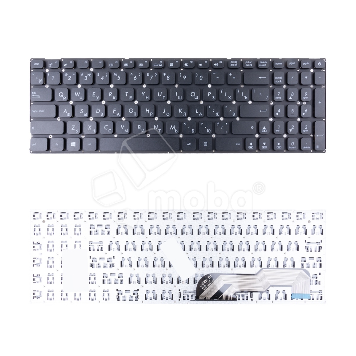 Клавиатура для ноутбука Asus X541/X541LA/X541S/X541SA/X541UA/R541/R541U/X541NA/X541NC Черный