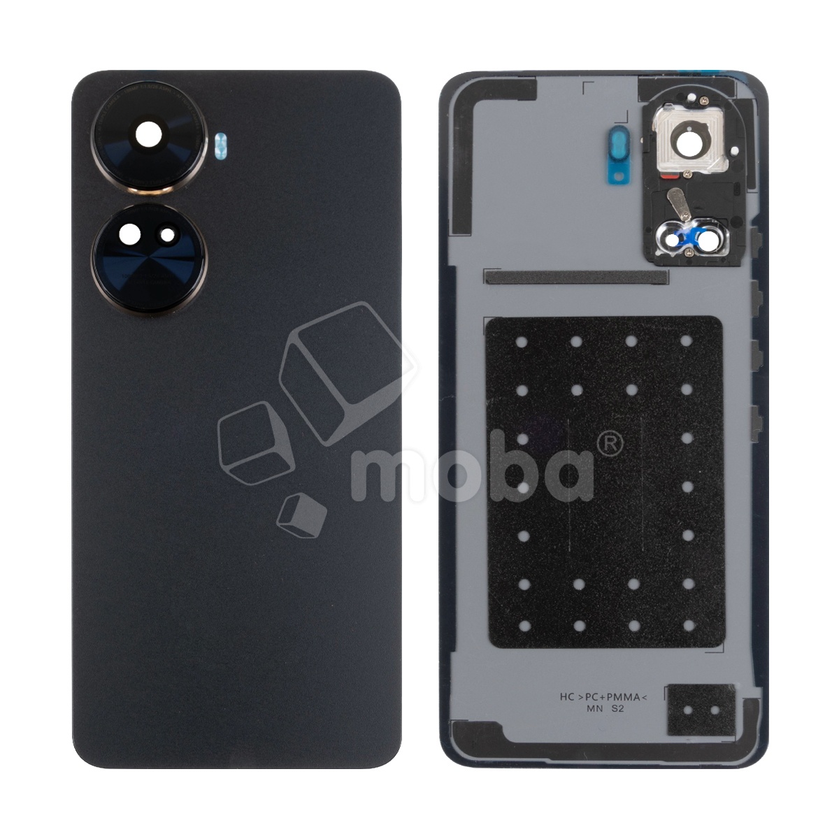 Задняя крышка для Huawei Nova 12 SE/11 SE (BNE-LX1) Черный - Премиум