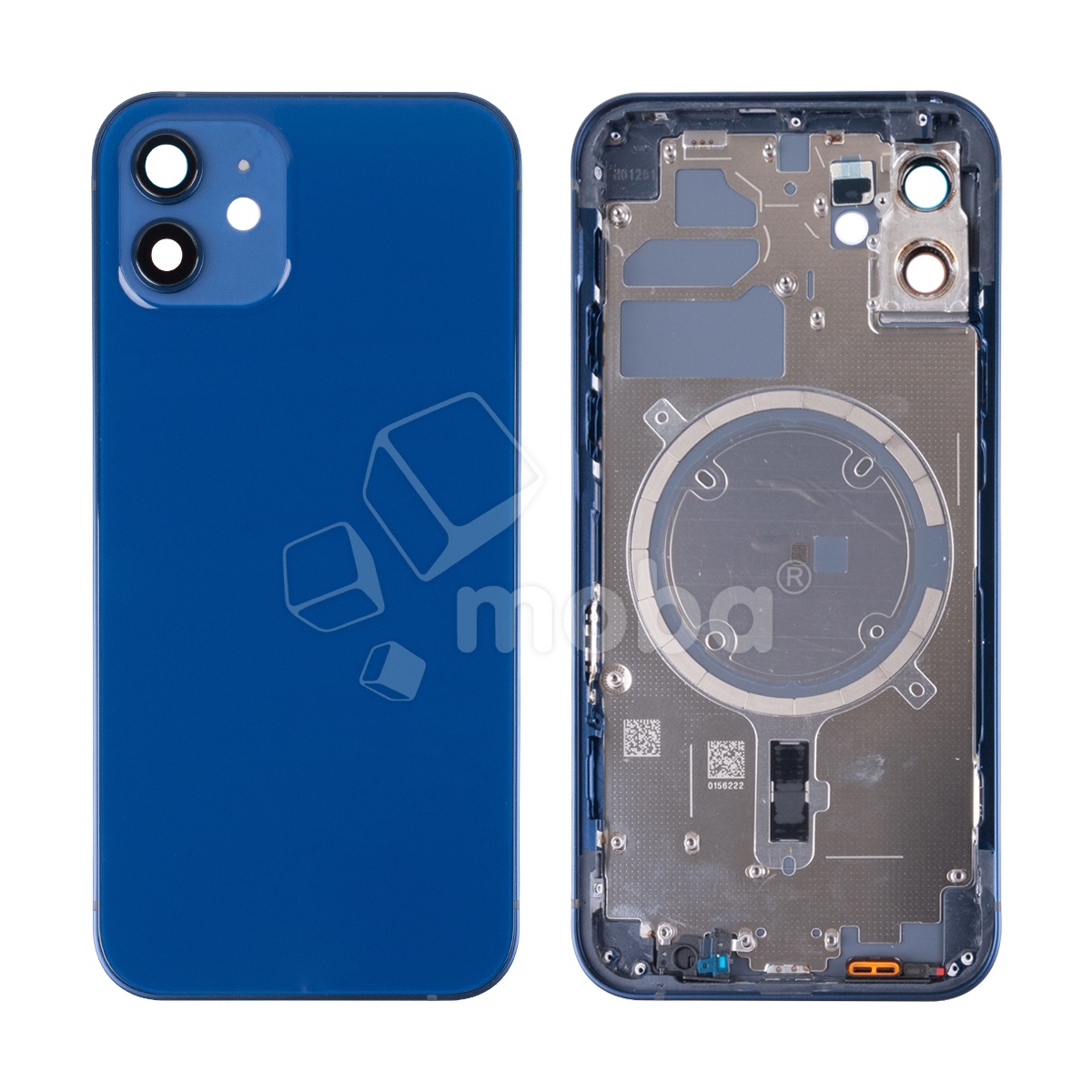 Корпус для iPhone 12 (A2403) (1 Sim) Синий - Премиум
