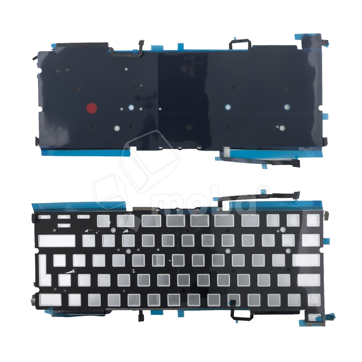 Подсветка клавиатуры для ноутбука MacBook Pro 13" A2251 (2020, Г-образный Enter RU) Черный