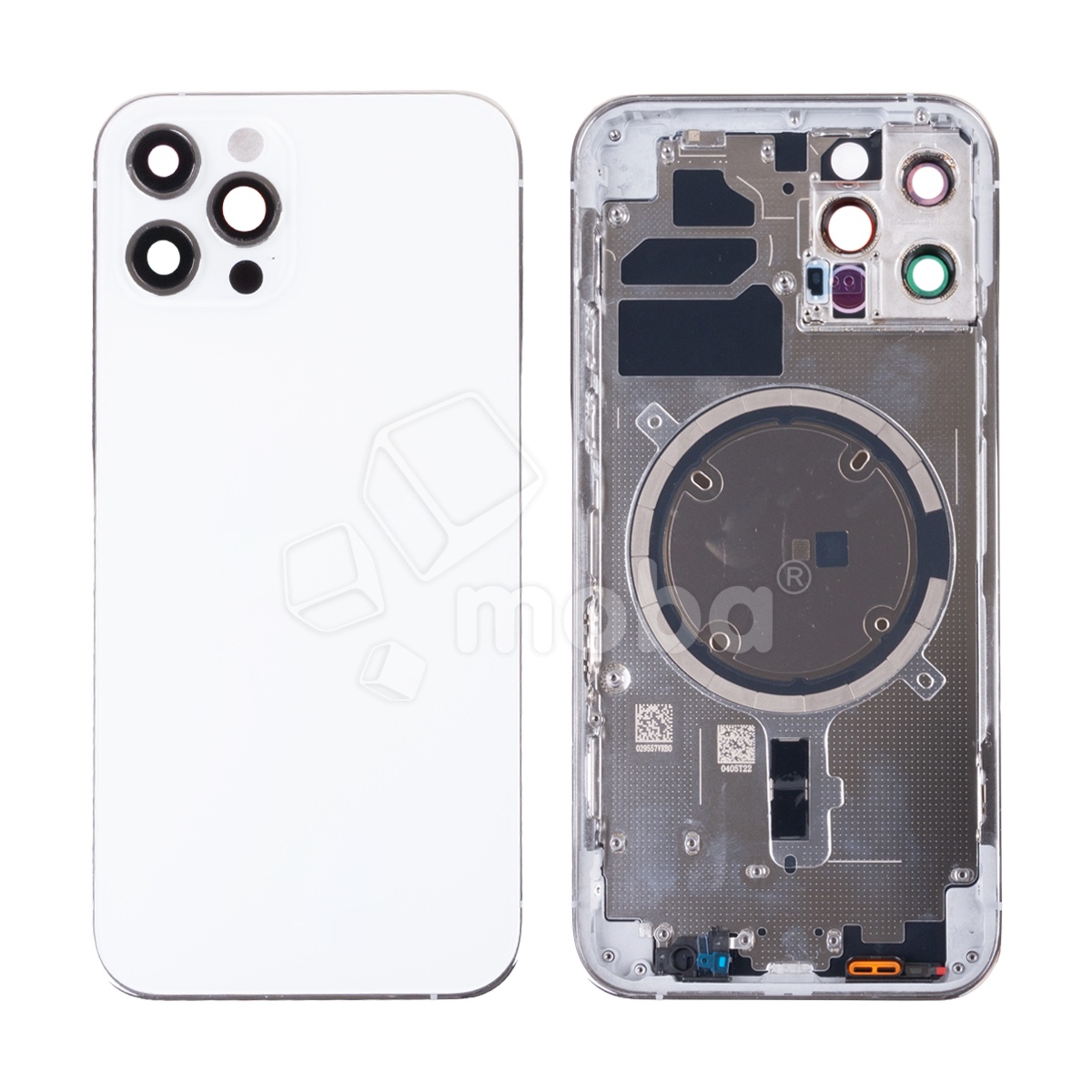 Корпус для iPhone 12 Pro (A2407) (1 Sim) Белый - Премиум