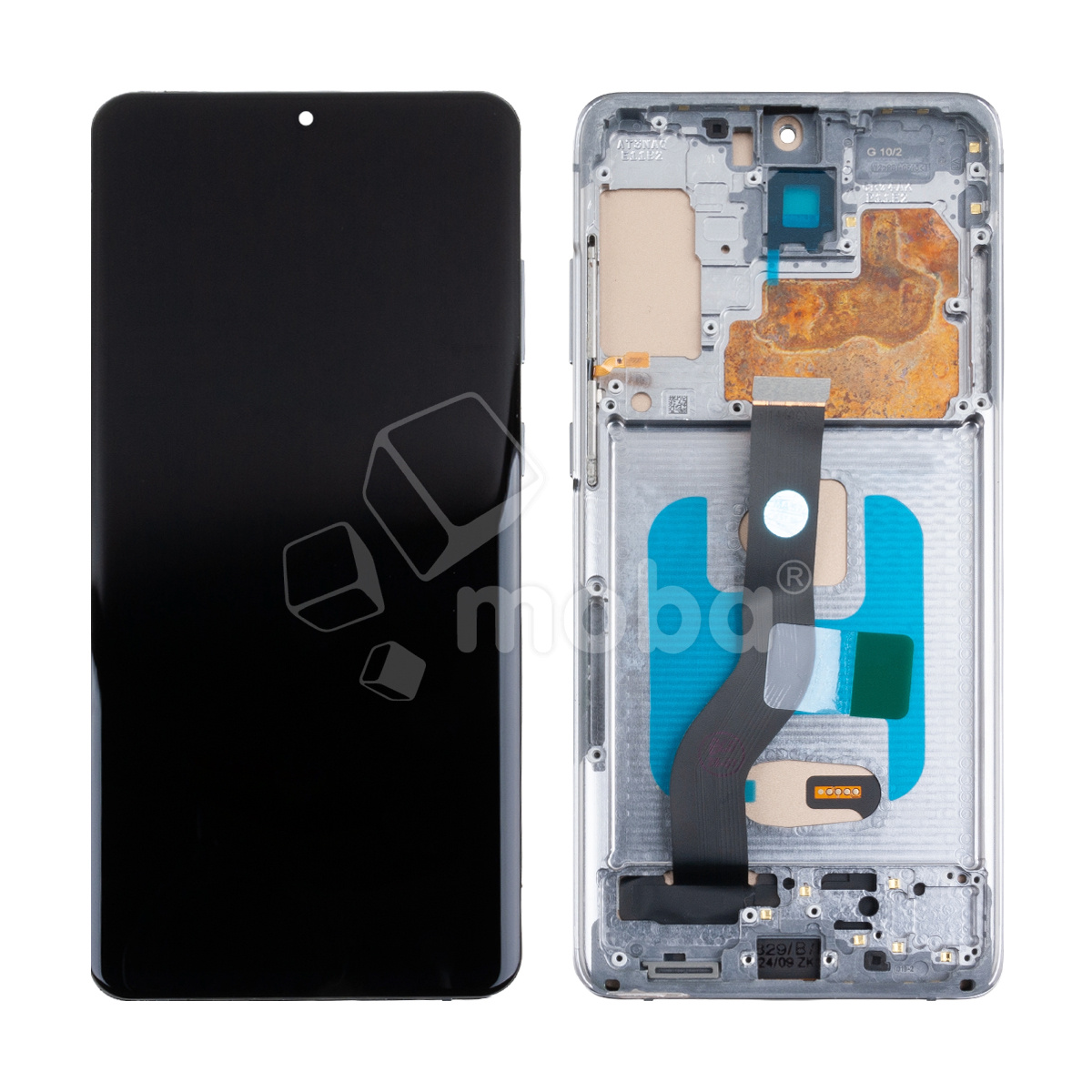 Дисплей для Samsung Galaxy S20+ (G985F) модуль с рамкой Серый - (In-Cell)