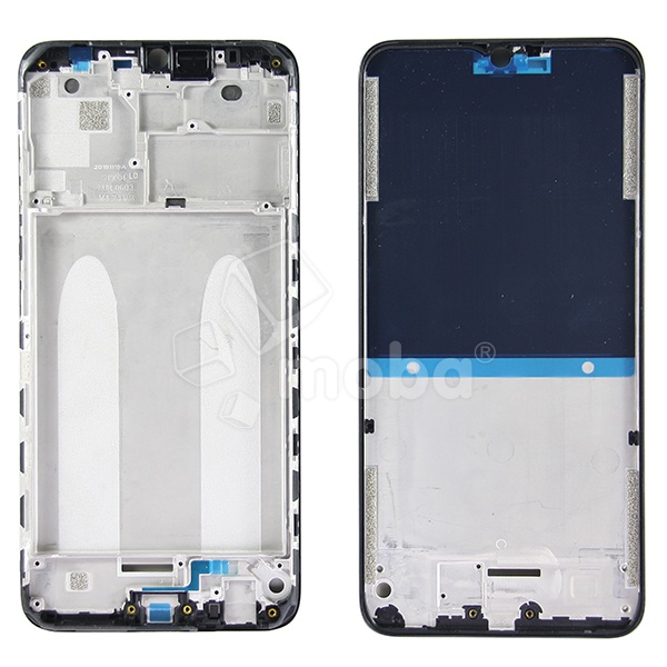 Рамка дисплея для Xiaomi Redmi 8/8A (M1908C3IC/MZB8255IN/M1908C3IG/M1908C3IH/M1908C3KI) Черный (возможен дефект ЛКП)