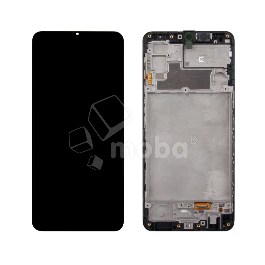 Дисплей для Samsung Galaxy M22 (M225F) модуль с рамкой Черный - OR (SP)