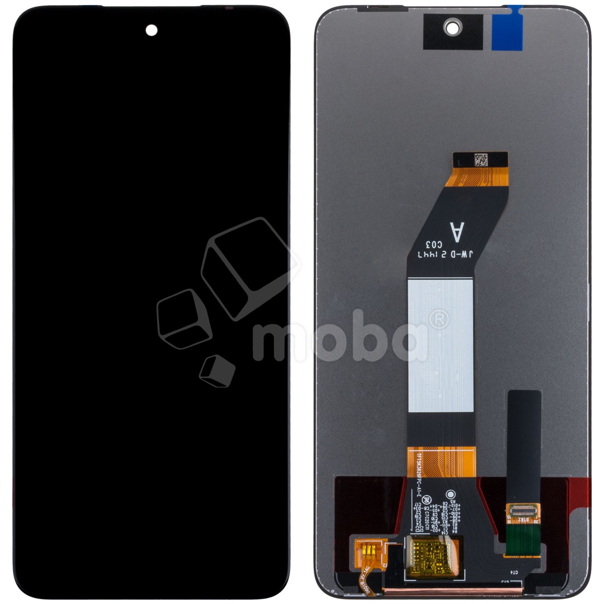 Дисплей для Xiaomi Redmi 10 (21061119DG/21061119AG) в сборе с тачскрином Черный - OR (HD+, 300 Кд/м², 90 Гц)