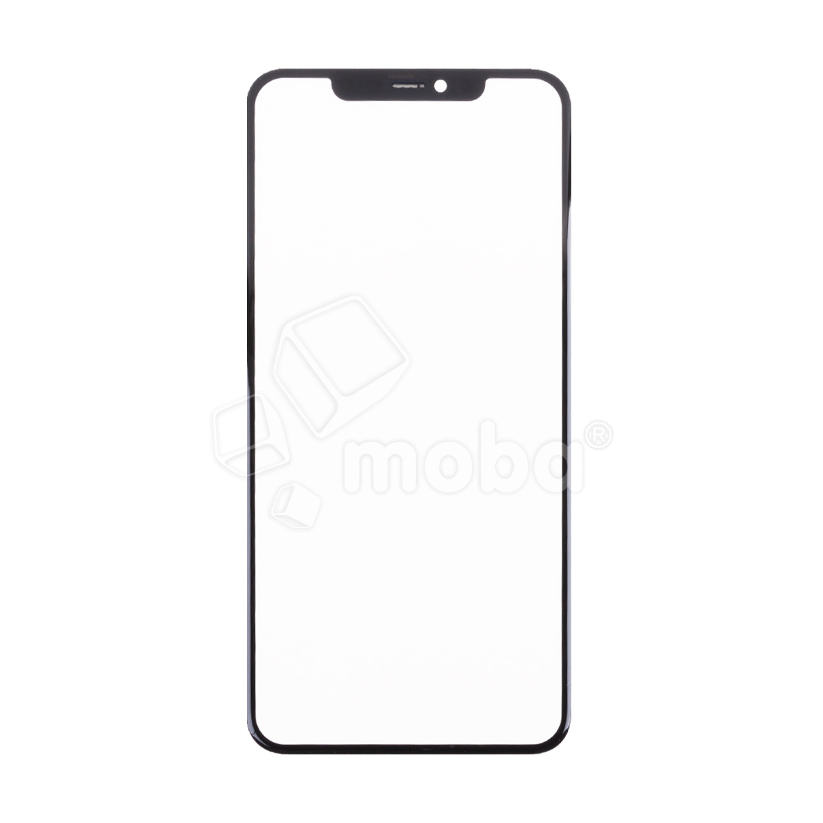 Стекло для переклейки iPhone 11 Pro Max (A2218) с OCA пленкой Черный - OR (Feaglet)