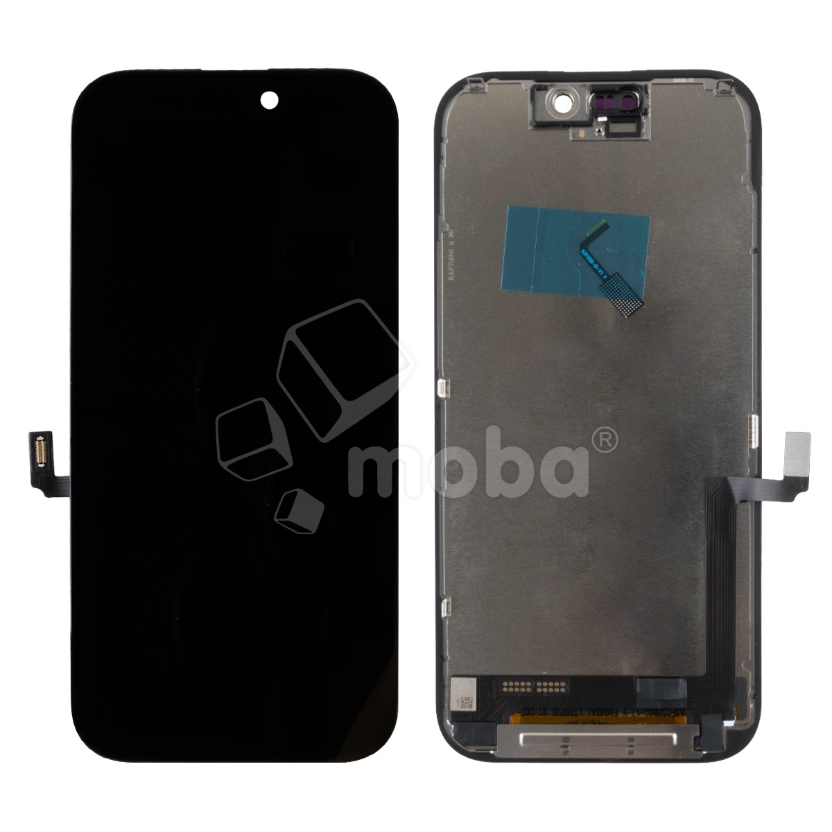 Дисплей для iPhone 17 (A3520) в сборе с тачскрином Черный - (In-Cell, Full HD COF, 600 Кд/м², 120 Гц) (площадка под IC)