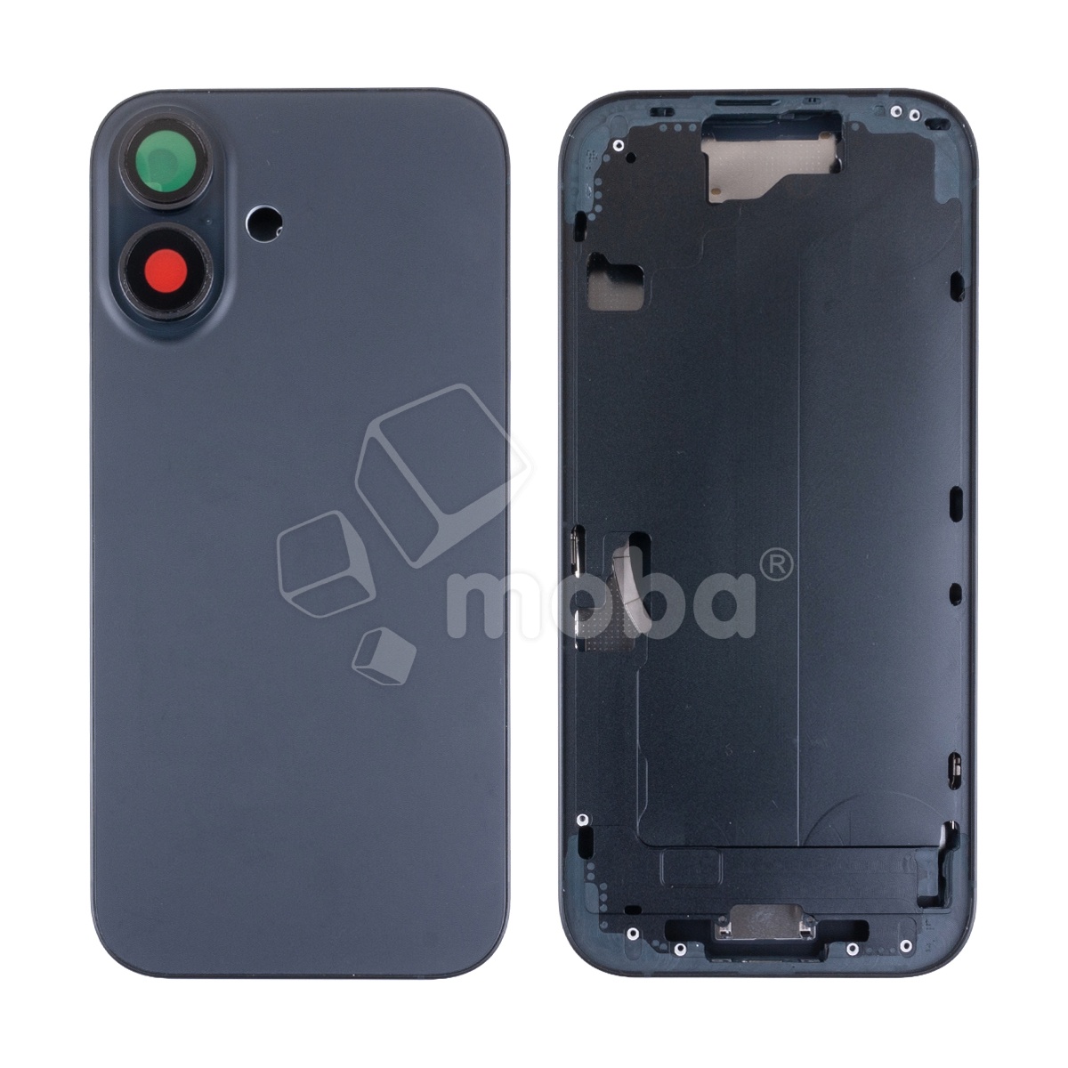 Корпус для iPhone 16 (A3287) (1 Sim) Черный - Премиум