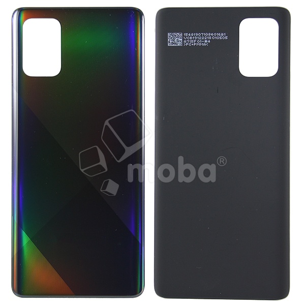 Задняя крышка для Samsung Galaxy A71 (A715F) Черный
