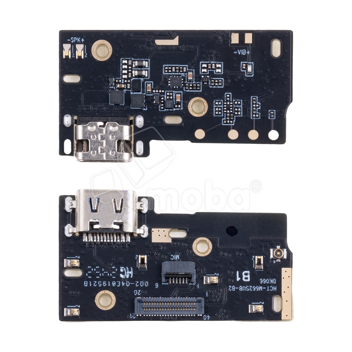 Шлейф для Blackview BV4800 плата на системный разъем/микрофон - Премиум