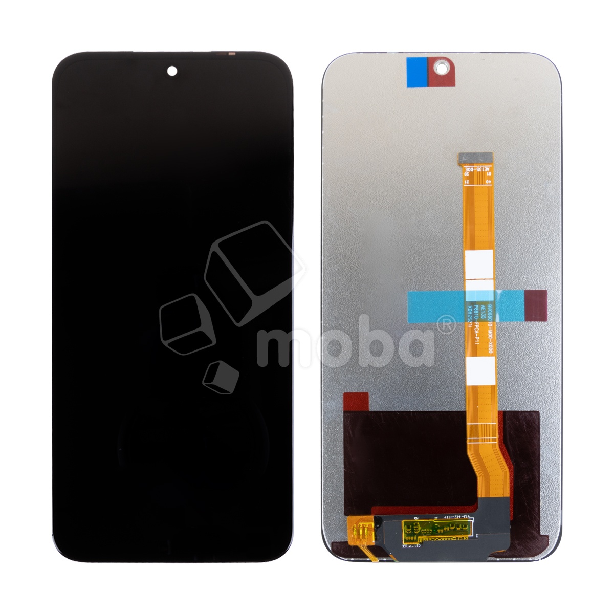 Дисплей для Realme C85 4G/OPPO A6 4G (RMX5566/CPH2817) в сборе с тачскрином Черный - OR (Full HD, 300 Кд/м², 90 Гц)