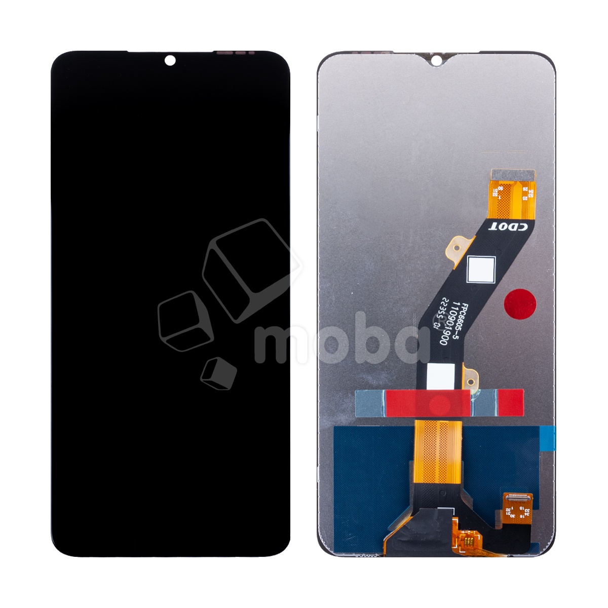 Дисплей для Infinix Smart 7 (X6515) в сборе с тачскрином Черный - OR (HD+, 300 Кд/м², 60 Гц)