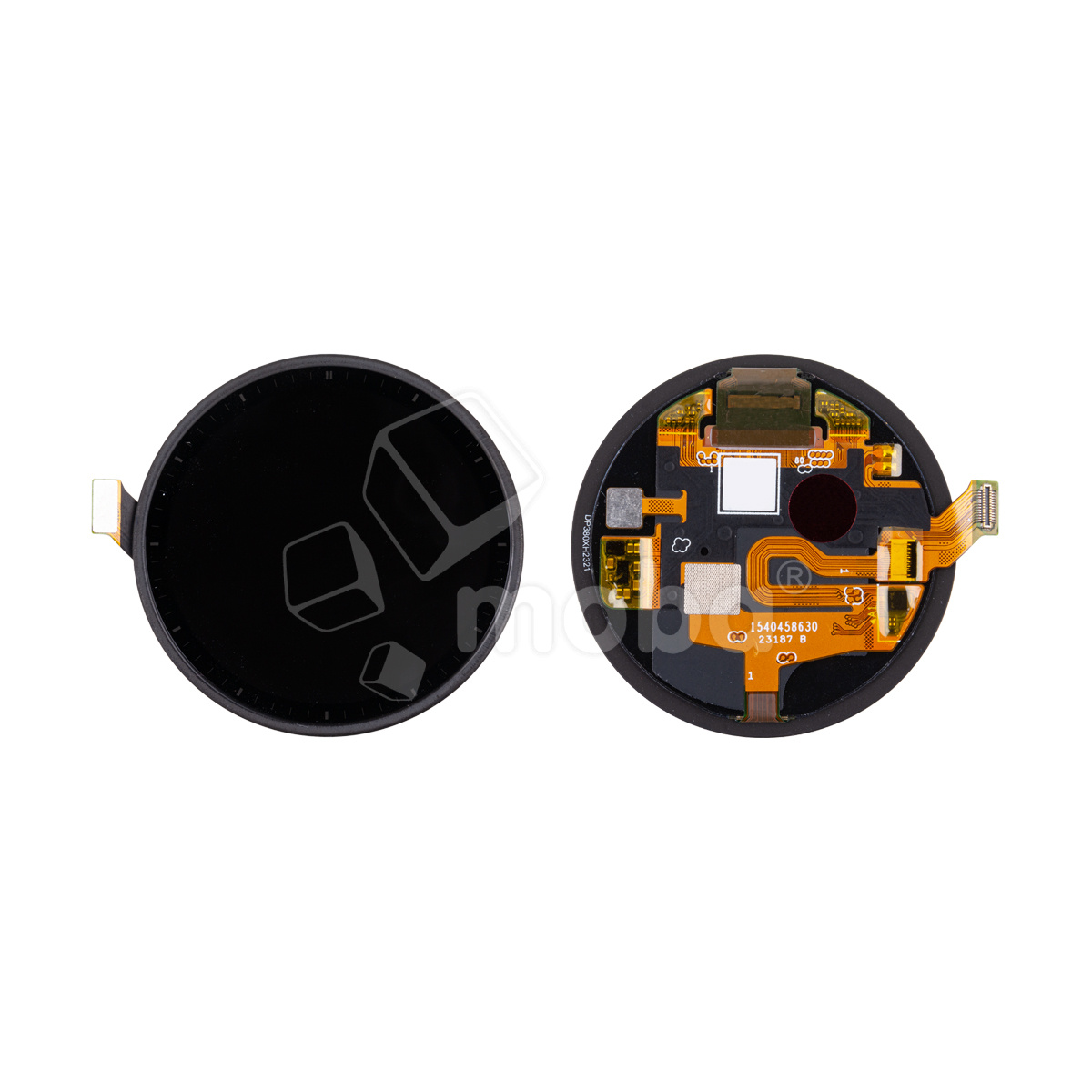 Дисплей для Huawei Watch GT 4 (46 мм) в сборе с тачскрином Черный - OR