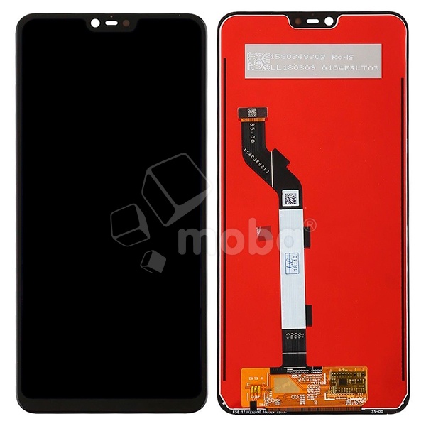 Дисплей для Xiaomi Mi 8 Lite (M1808D2TG) в сборе с тачскрином Черный - Оптима